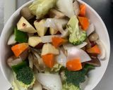 お一人様オイトマト味根菜たっぷり野菜炒め作り方12写真