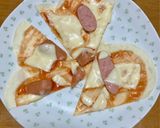 餃子の皮ピザ作り方3写真