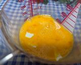 スナップエンドウと🧀チーズのオムレツ作り方2写真
