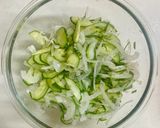 きゅうりと新玉ねぎの梅サワー漬け作り方4写真