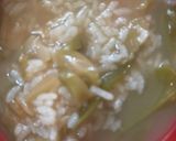ピーマンと搾菜の雑炊作り方4写真