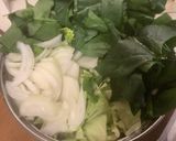 洋風焼きうどん。作り方2写真