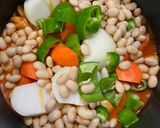 大豆と鷄手羽のナポリタン煮込み作り方5写真