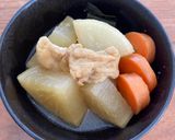発熱に🤒☆大根にんじんの煮物nimono作り方4写真