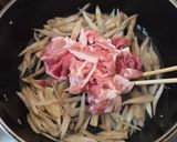 簡単！豚肉とごぼうのしぐれ煮作り方4写真