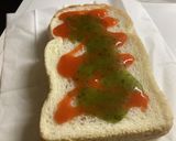 食パンバジルピッツァもどき作り方3写真