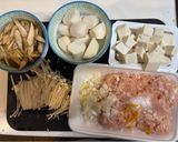 簡単すぎる鶏むね挽肉のスープ作り方2写真