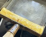 絶品！ちくわの穴に明太マヨ卵焼き＊お弁当作り方5写真