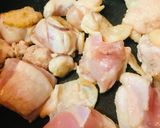 鶏肉のガーリック塩炒め作り方1写真