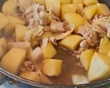 豚バラじゃがいもの甘辛照り煮作り方6写真