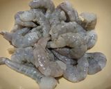 海老とれんこんのコリアンダー炒め作り方1写真