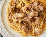 ☆きゃべつとブロッコリーのにんにく醤油パスタ☆作り方16写真