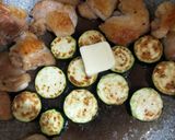 鶏肉とズッキーニの和風レモンバターソテー作り方4写真