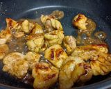 簡単❢ 鶏モモ肉の甘辛ポン酢炒め作り方4写真