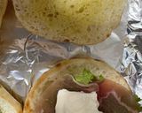ハムとクリームチーズのサンドイッチ作り方6写真