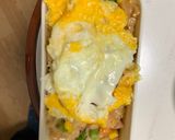 レンジクリーミー味噌キムチオムライス弁当作り方15写真