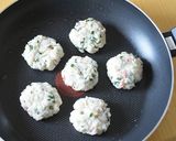 ポリ袋で！はんぺんのしそ入りふわふわ焼き作り方3写真