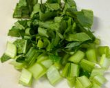 シャキシャキ筍とひき肉の豆板醤炒め♪作り方1写真