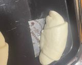 HBでもちじゅわ！贅沢バター米粉塩パン🥐作り方8写真