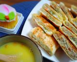＊ポテサラホットサンドと長崎洋風ハトシ＊作り方4写真