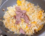 【馬場ちゃん風】背脂にんにく焼飯作り方6写真