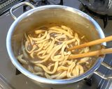 肉カツカレーでニックカーツカレーうどん作り方17写真