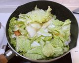 エビの頭と白菜の炒め作り方4写真