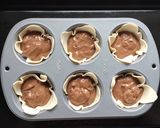 ホケミで簡単☆チョコマフィンパイ。作り方6写真