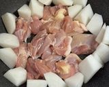 がんも鶏肉大根煮物(身内専用)作り方2写真