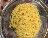 スパゲティサラダ作り方1写真