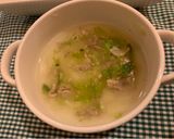 きゅうりとレタスの炒め物取り分けスープ作り方5写真