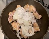 鶏もものレモンクリーム煮作り方4写真