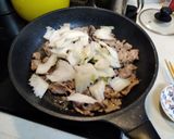 普通の 中華丼作り方6写真