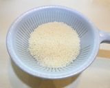 【土鍋】のりとちくわの炊き込みごはん作り方1写真