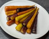 カラー野菜☆人参ステーキバター炒め作り方6写真