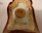 目玉焼きトースト作り方2写真