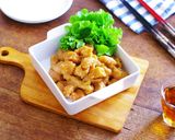 レンジで楽々！鶏むね肉のスタミナみそ煮作り方9写真