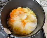 時短！スライス野菜と鶏胸肉挽肉の肉じゃが作り方3写真