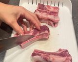 麹でやわらか♪豚スペアリブの甘辛焼き作り方1写真