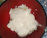 ワカナの山かけ丼作り方3写真