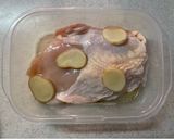 簡単！レンチン蒸し鶏作り方2写真