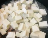 削り節味噌汁●長ネギ＆ミニ豆腐作り方1写真