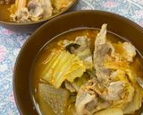 炊飯器で楽に栄養補給！豚と白菜のキムチ鍋作り方3写真