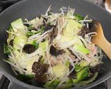 具だくさん☆野菜とキクラゲ炒めの中華麺☆作り方9写真