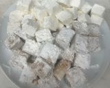 りんごと蜂蜜の2種のマシュマロ蜂蜜作り方7写真