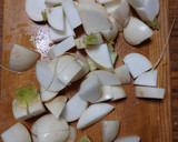 ヨウサマの減塩かぶ(蕪）のスープ作り方1写真
