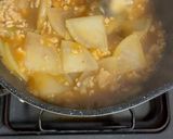 鶏むね肉で麻婆大根！作り方10写真