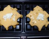 ♬アップルマンゴー＆ココナッツワッフル♬作り方4写真