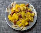 夏飯に♡ウインナーカレージャーマンポテト作り方8写真