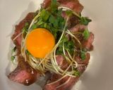 肉汁で作る絶品タレのローストビーフ丼作り方4写真
